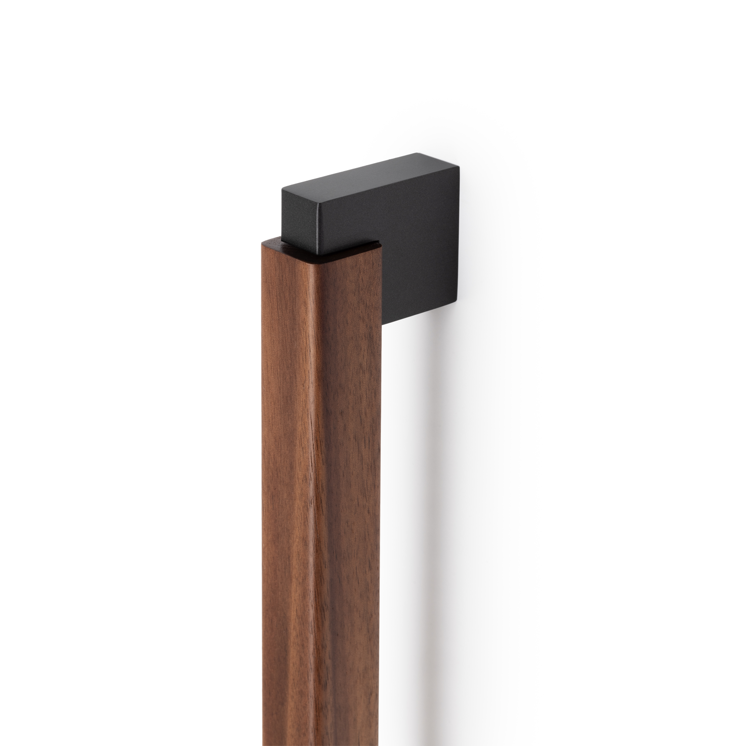 Poignée DUO BIG BA480-960 L1016 bois / aluminium noir / noyer